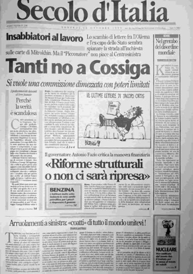 venerdì 15 ottobre 1999