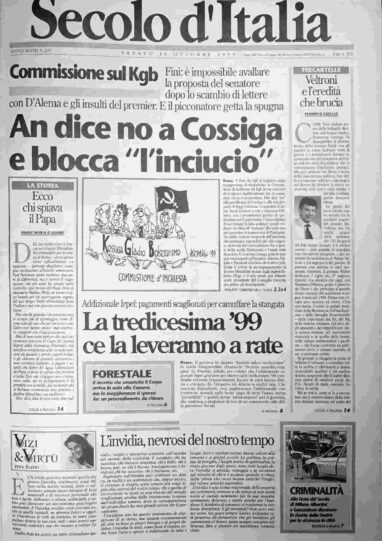 sabato 16 ottobre 1999