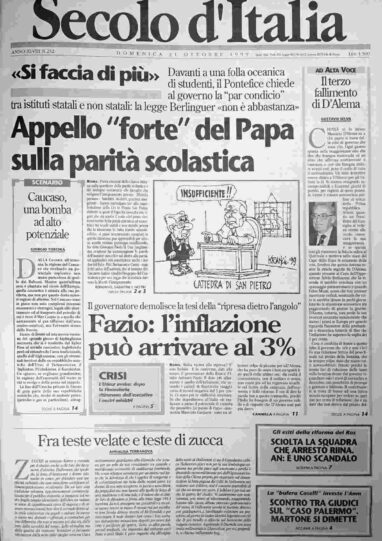 domenica 31 ottobre 1999