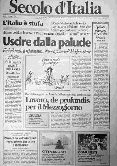 giovedì 4 novembre 1999