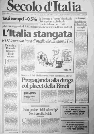 venerdì 5 novembre 1999