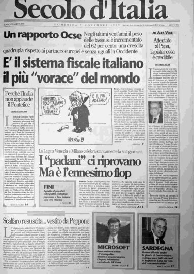 domenica 7 novembre 1999