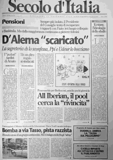 mercoledì 24 novembre 1999