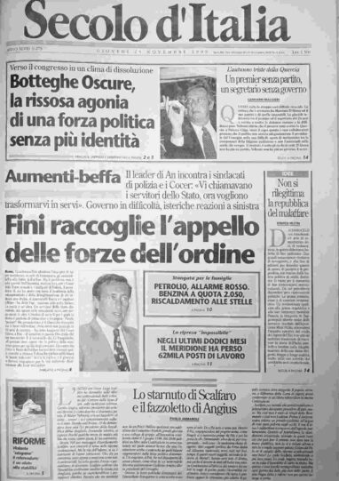 giovedì 25 novembre 1999