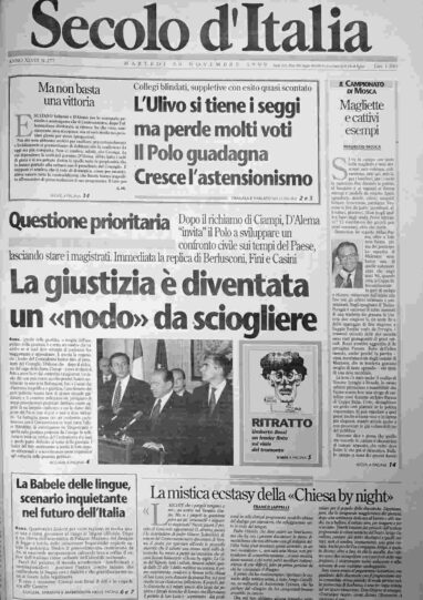 martedì 30 novembre 1999