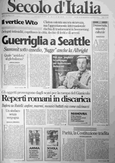 giovedì 2 dicembre 1999
