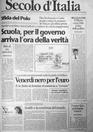 sabato 4 dicembre 1999