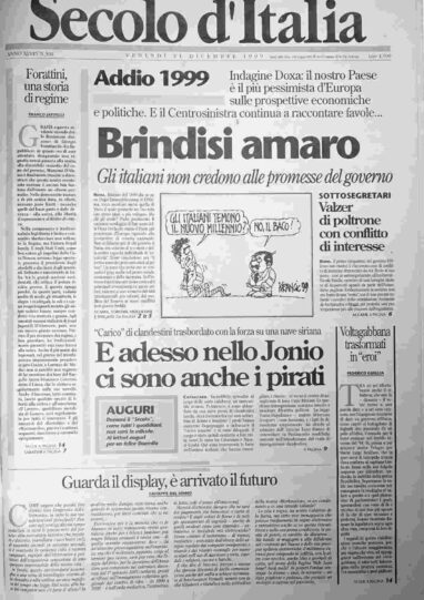 venerdì 31 dicembre 1999