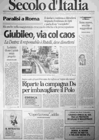 martedì 4 gennaio 2000