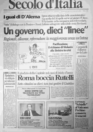 venerdì 7 gennaio 2000