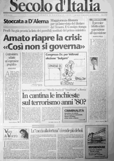 sabato 8 gennaio 2000