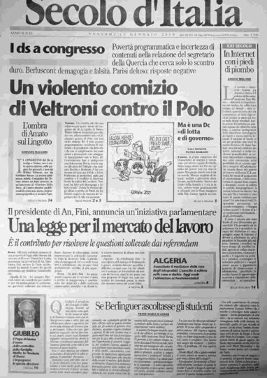 venerdì 14 gennaio 2000