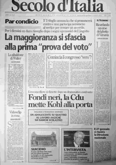 mercoledì 19 gennaio 2000