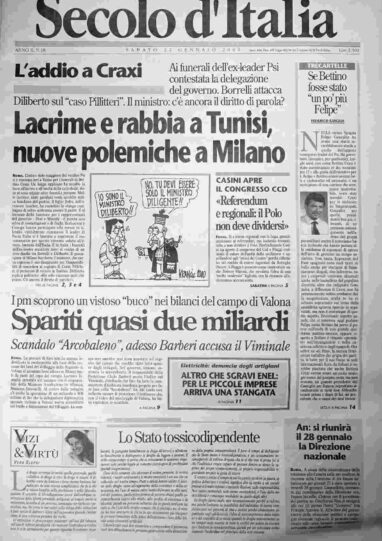 sabato 22 gennaio 2000
