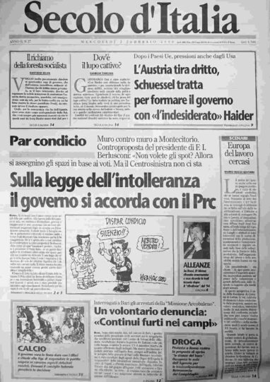 mercoledì 2 febbraio 2000