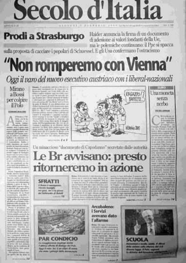 giovedì 3 febbraio 2000