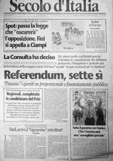 venerdì 4 febbraio 2000