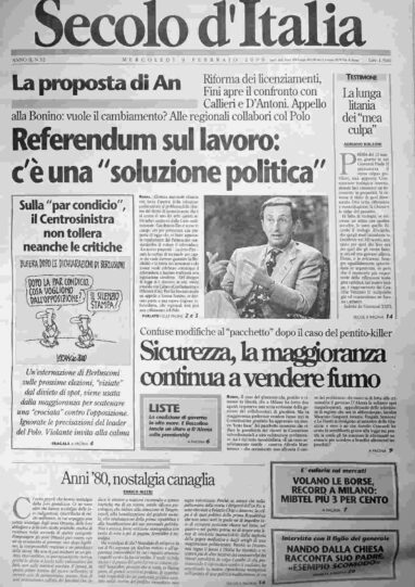 mercoledì 9 febbraio 2000