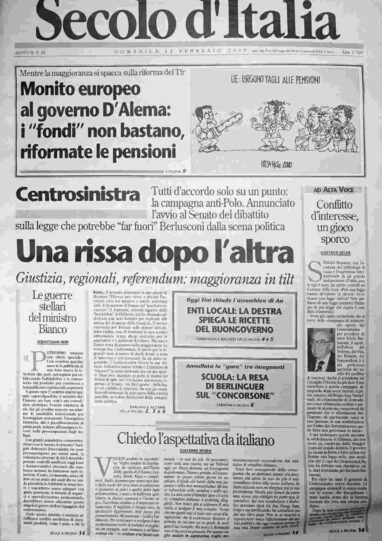domenica 13 febbraio 2000