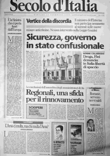 martedì 15 febbraio 2000