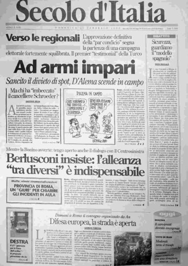 domenica 20 febbraio 2000