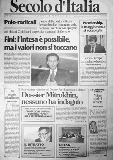 martedì 22 febbraio 2000