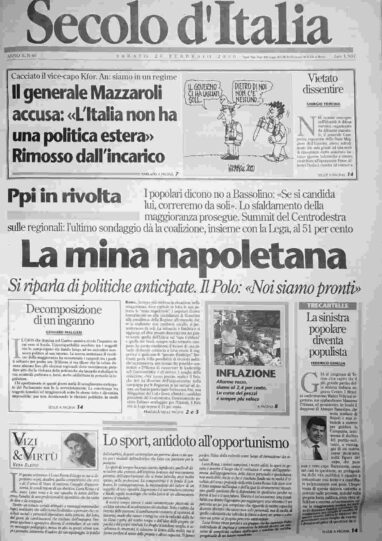 sabato 26 febbraio 2000