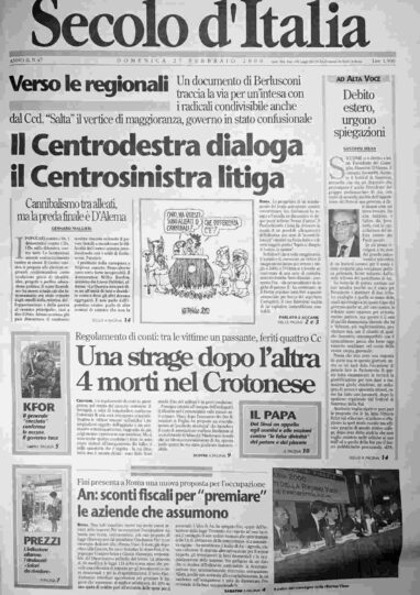 domenica 27 febbraio 2000