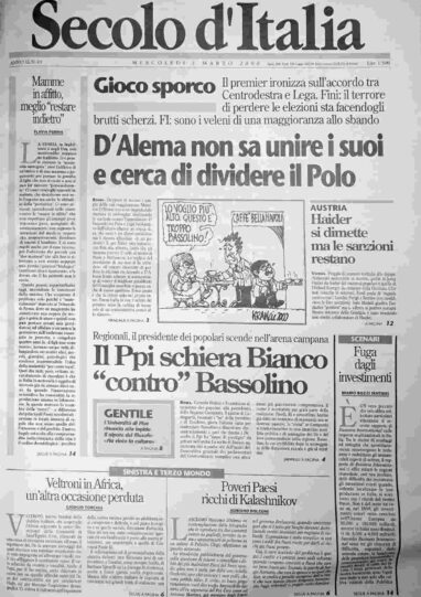 mercoledì 1 marzo 2000