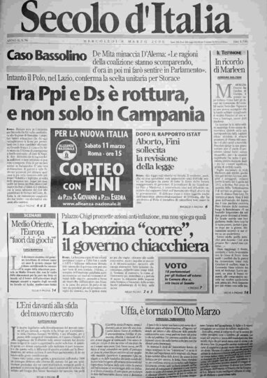 mercoledì 8 marzo 2000