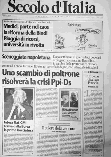 mercoledì 15 marzo 2000