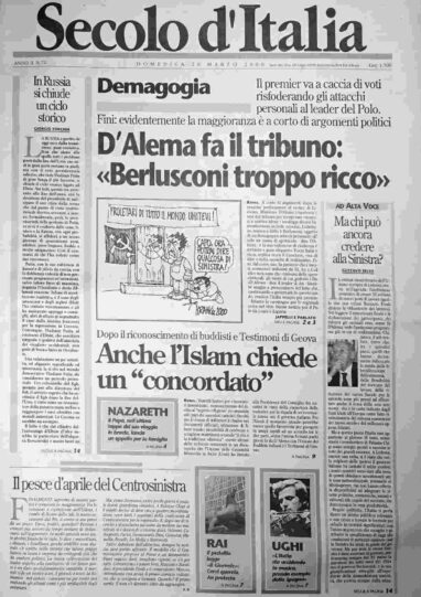 domenica 26 marzo 2000