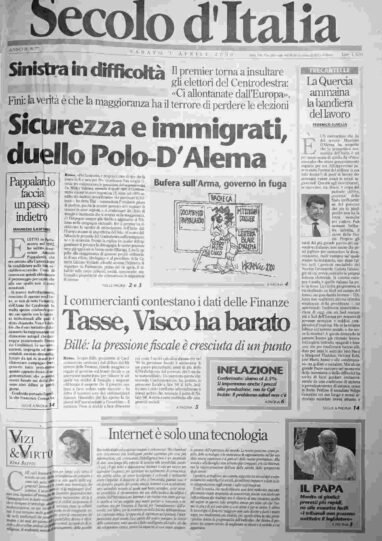 sabato 1 aprile 2000