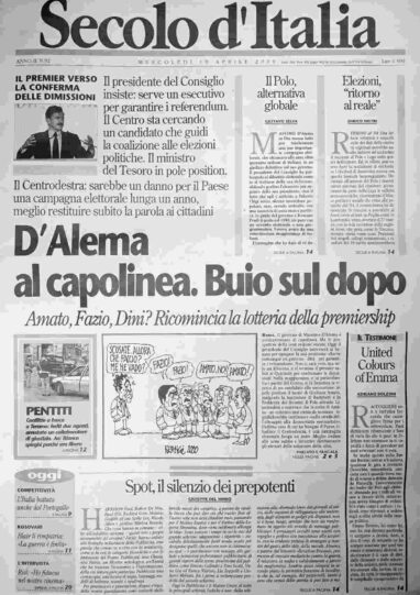 mercoledì 19 aprile 2000
