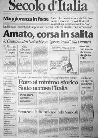 venerdì 21 aprile 2000