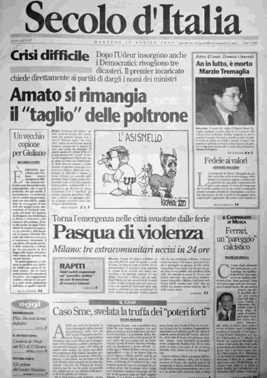 martedì 25 aprile 2000