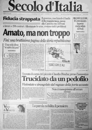 sabato 29 aprile 2000