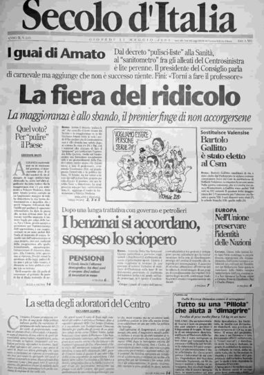 giovedì 11 maggio 2000