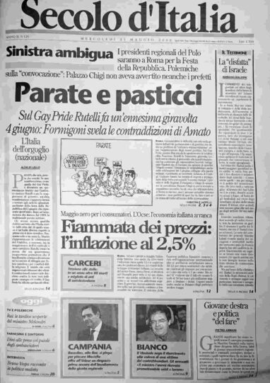mercoledì 31 maggio 2000