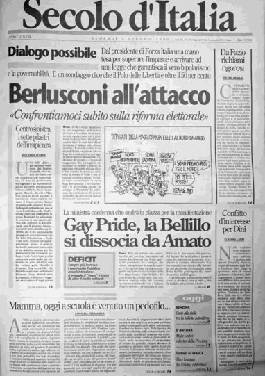 venerdì 2 giugno 2000