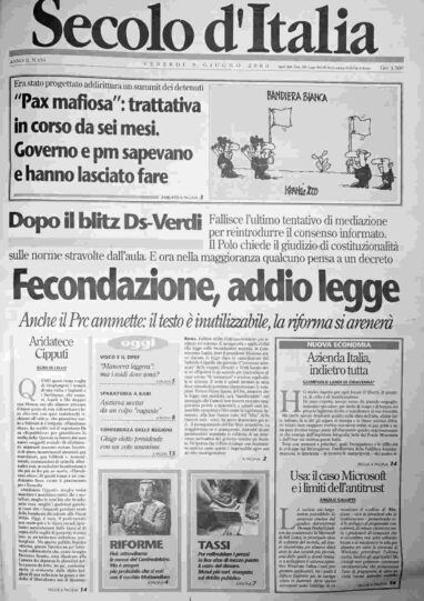 venerdì 9 giugno 2000