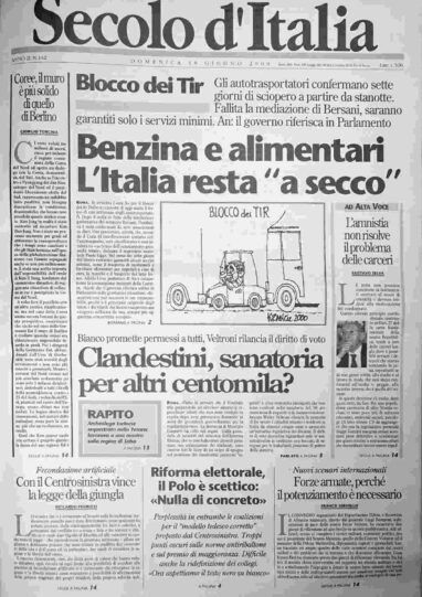 domenica 18 giugno 2000