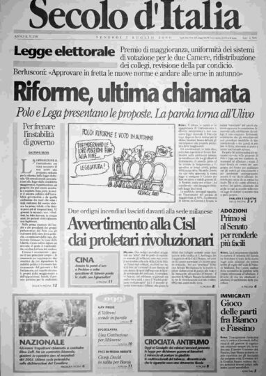 venerdì 7 luglio 2000