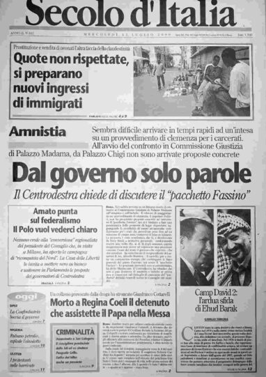 mercoledì 12 luglio 2000