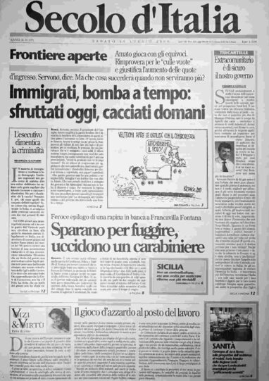 sabato 15 luglio 2000