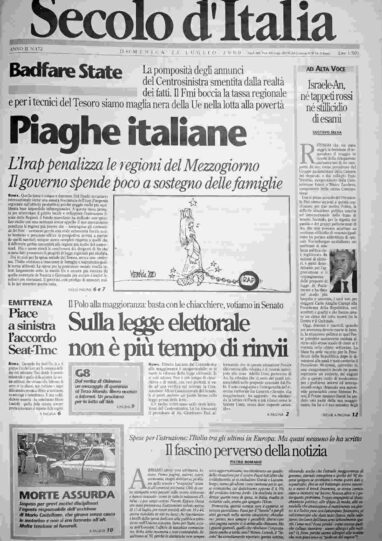 domenica 23 luglio 2000