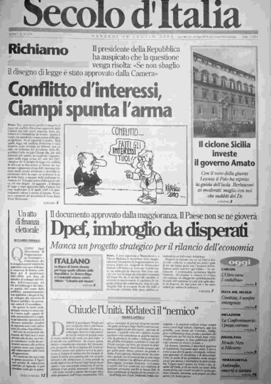 venerdì 28 luglio 2000