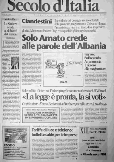 domenica 30 luglio 2000