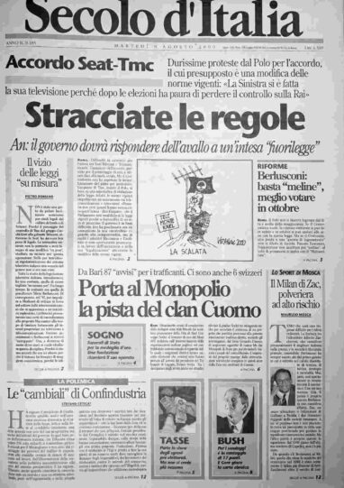 martedì 8 agosto 2000