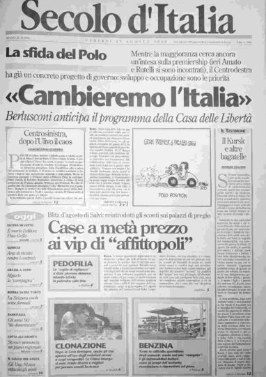 venerdì 25 agosto 2000